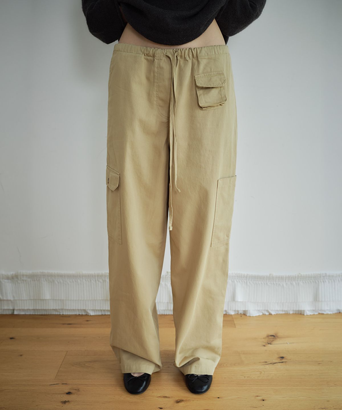 무드무스(MOODMOOSE) COONY PANT BEIGE [MMFA1PT32BE]