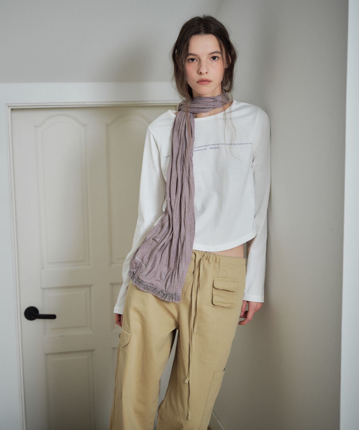 무드무스(MOODMOOSE) BRANDY T IVORY [MMFA1TS23IV]