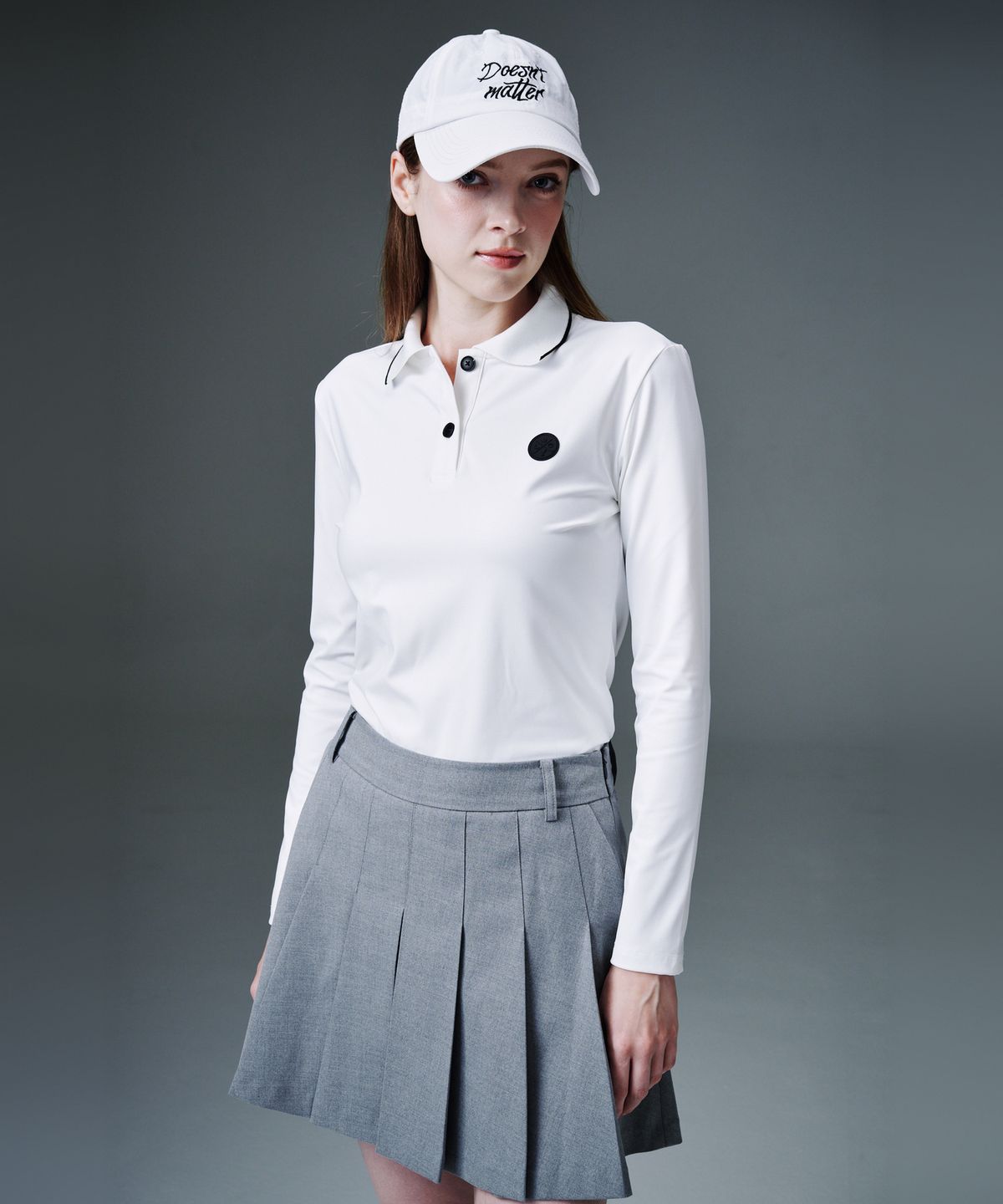 크림골프(KLIMGOLF) High Gauge Knit Collar Polo 하이게이지 니트 카라티