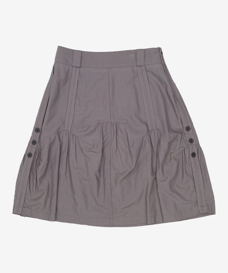 Slouchy balloon midi skirt 1