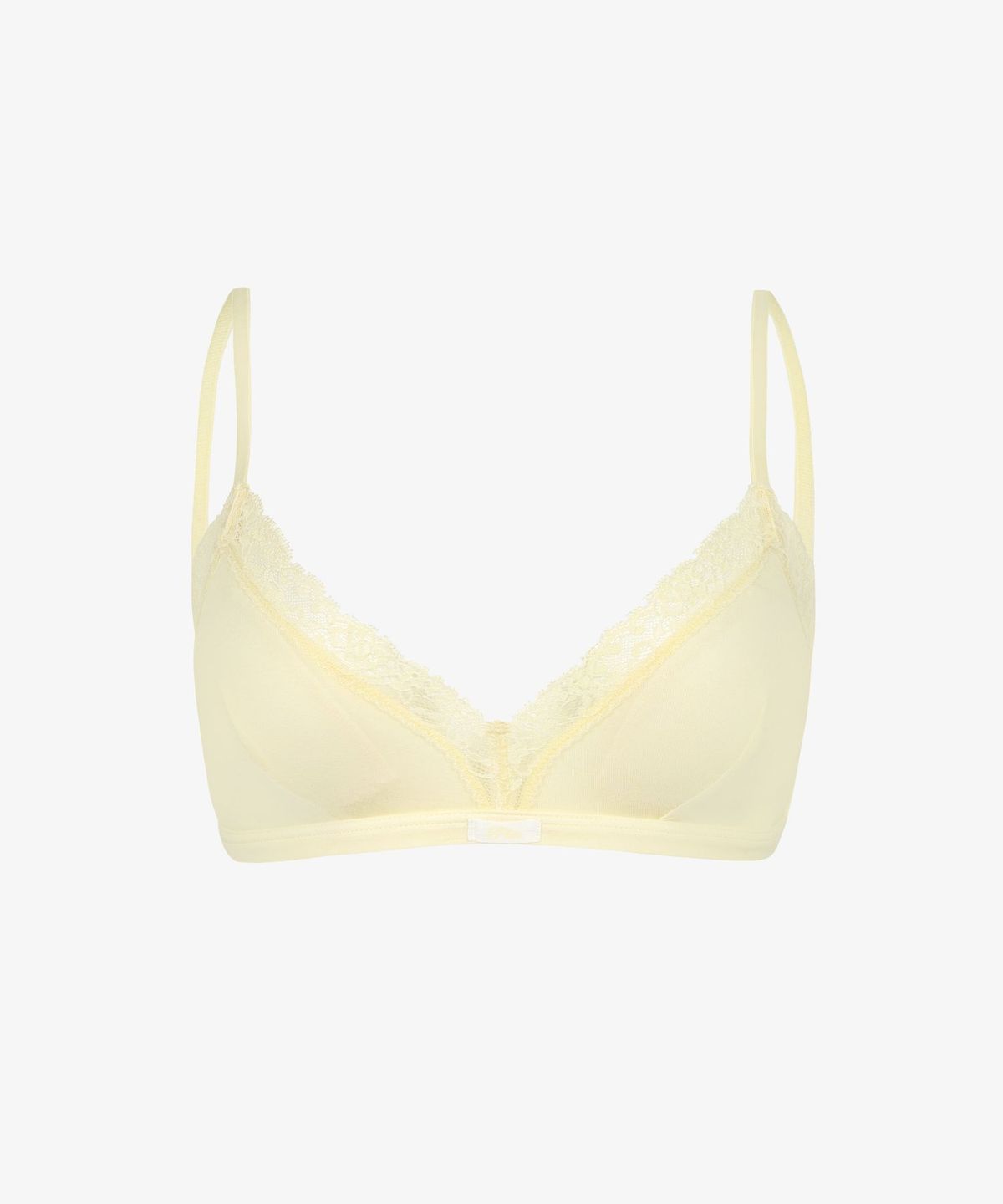 휠라언더웨어(FILA UNDERWEAR) 러버스 트라이앵글 브라 Lemon Color