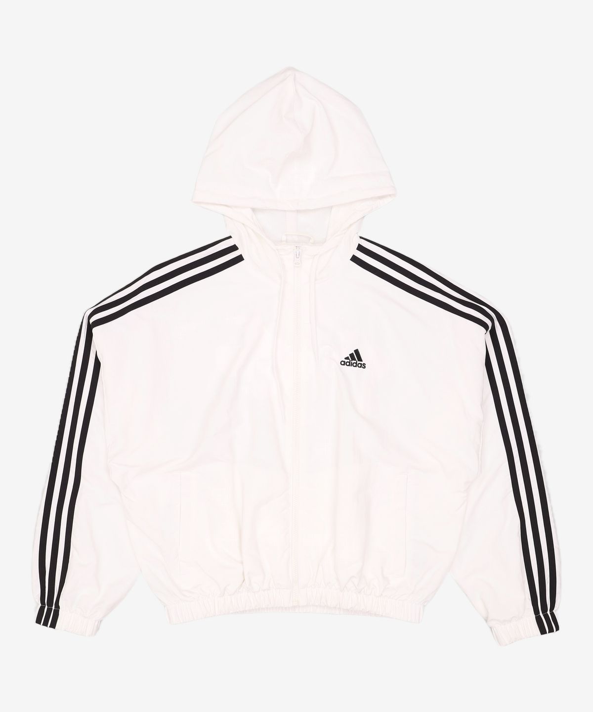 아디다스(ADIDAS) 3S 우븐 윈드 브레이커 - 화이트 / IC0560 L