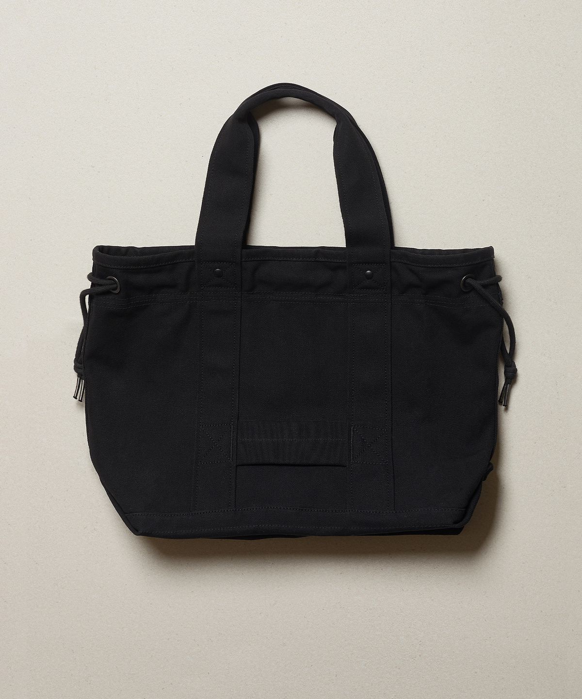 에스파이(ESFAI) UTILITY STRING TOTE BAG (BLACK)