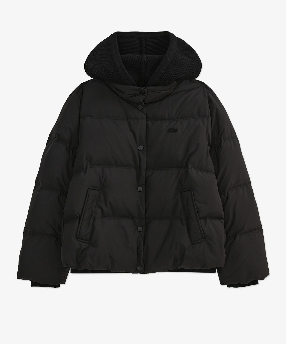 라코스테(LACOSTE) 여성 웜스 스웨터 후드 구스 다운 BF663E-56N 031