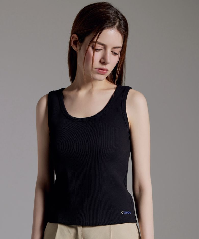 Eyelet sleeveless