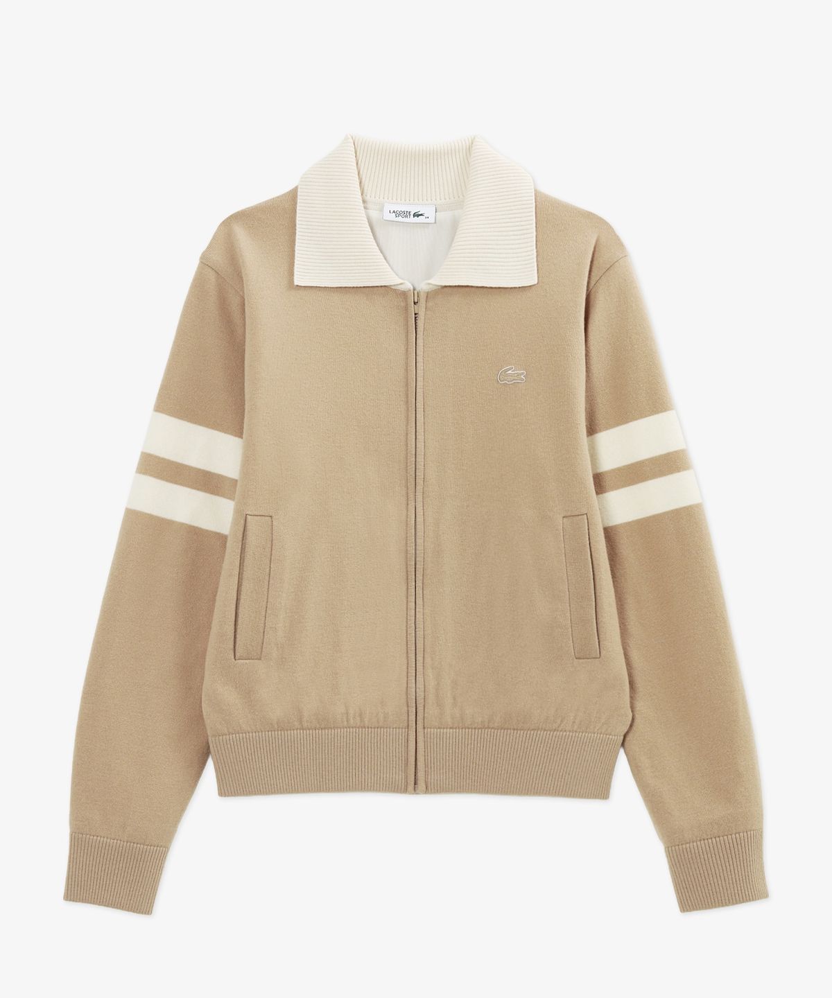 라코스테(LACOSTE) 여성 골프 방풍 풀집업 스웨터 AF812E-56N 02S