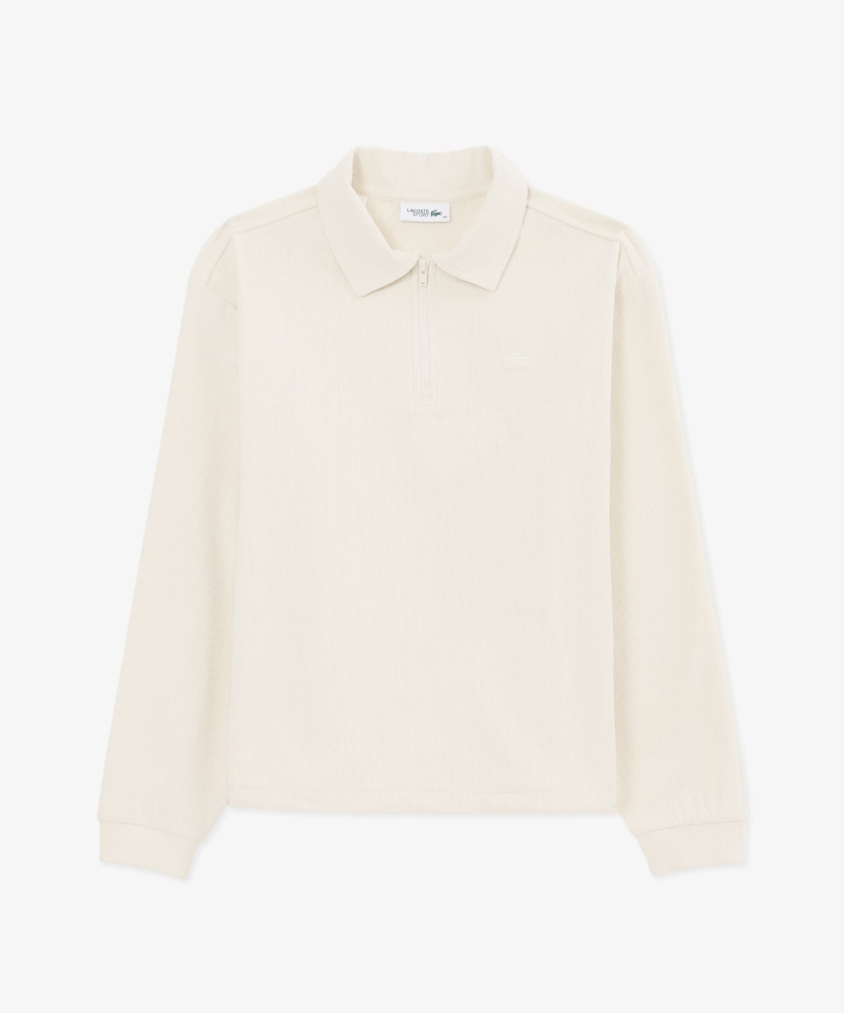 라코스테(LACOSTE) 여성 코듀로이 반집업 스웻셔츠 SF709E-56N 70V