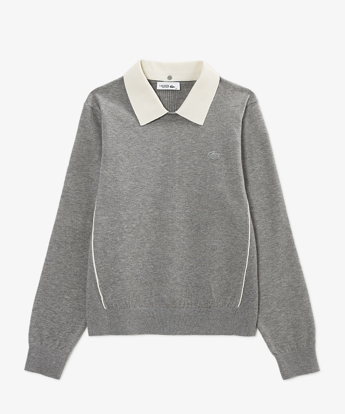 라코스테(LACOSTE) 여성 골프 탈부착 카라 스웨터 AF825E-56N CCA