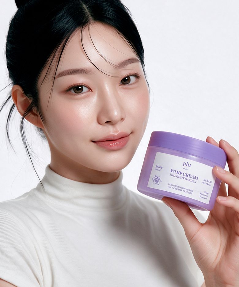 퍼퓸드 크림 휩 바디스크럽 미드나잇 가든 300ml