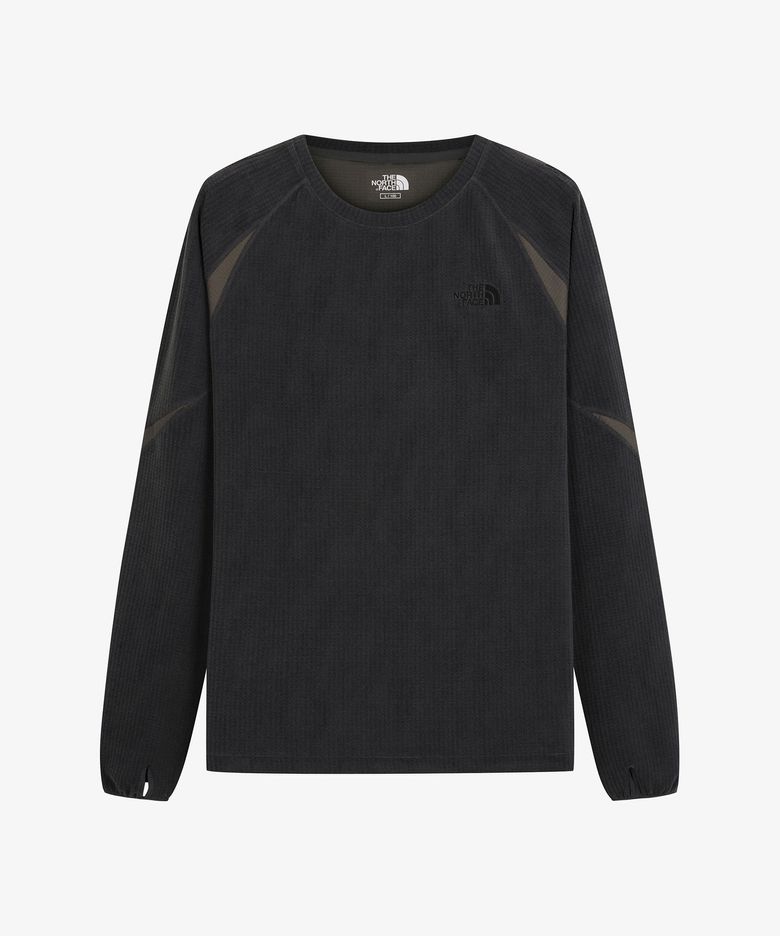 NT7TS57J 노드 긴팔 티셔츠 DARK CHARCOAL