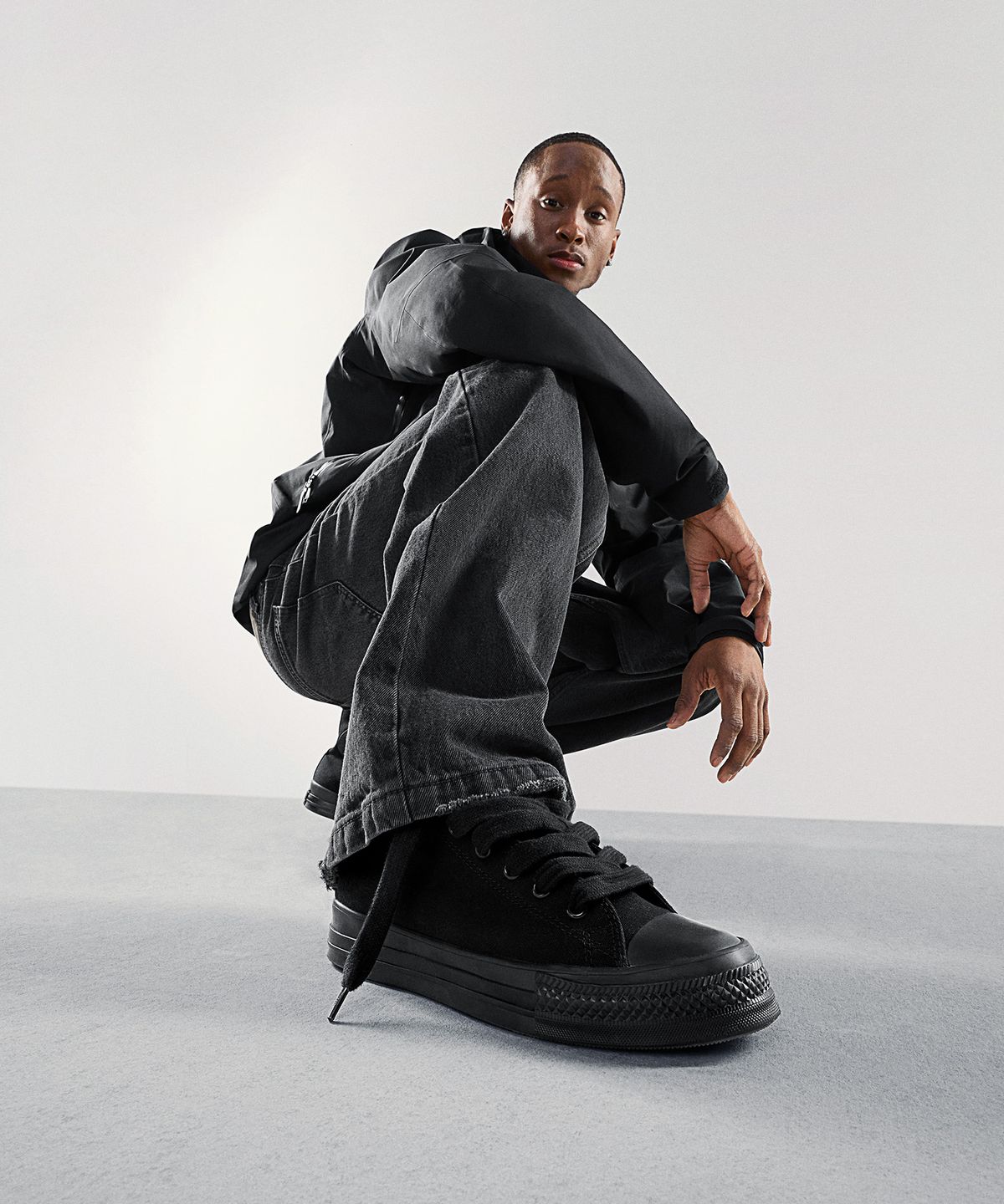 컨버스(CONVERSE) 척테일러 스로우백 블랙 A20527C