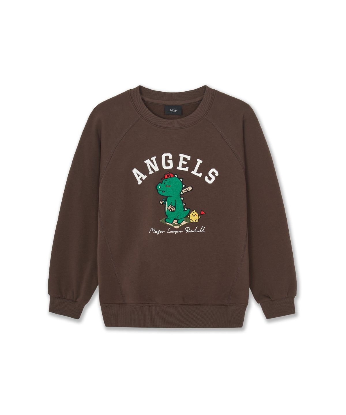 엠엘비 키즈(MLB KIDS) 스포티브 프렌즈 캐릭터 기모 맨투맨 LAA (D.Brown)