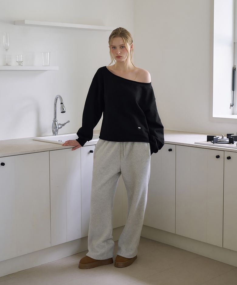 Cozy Fleece Pants [Gray]