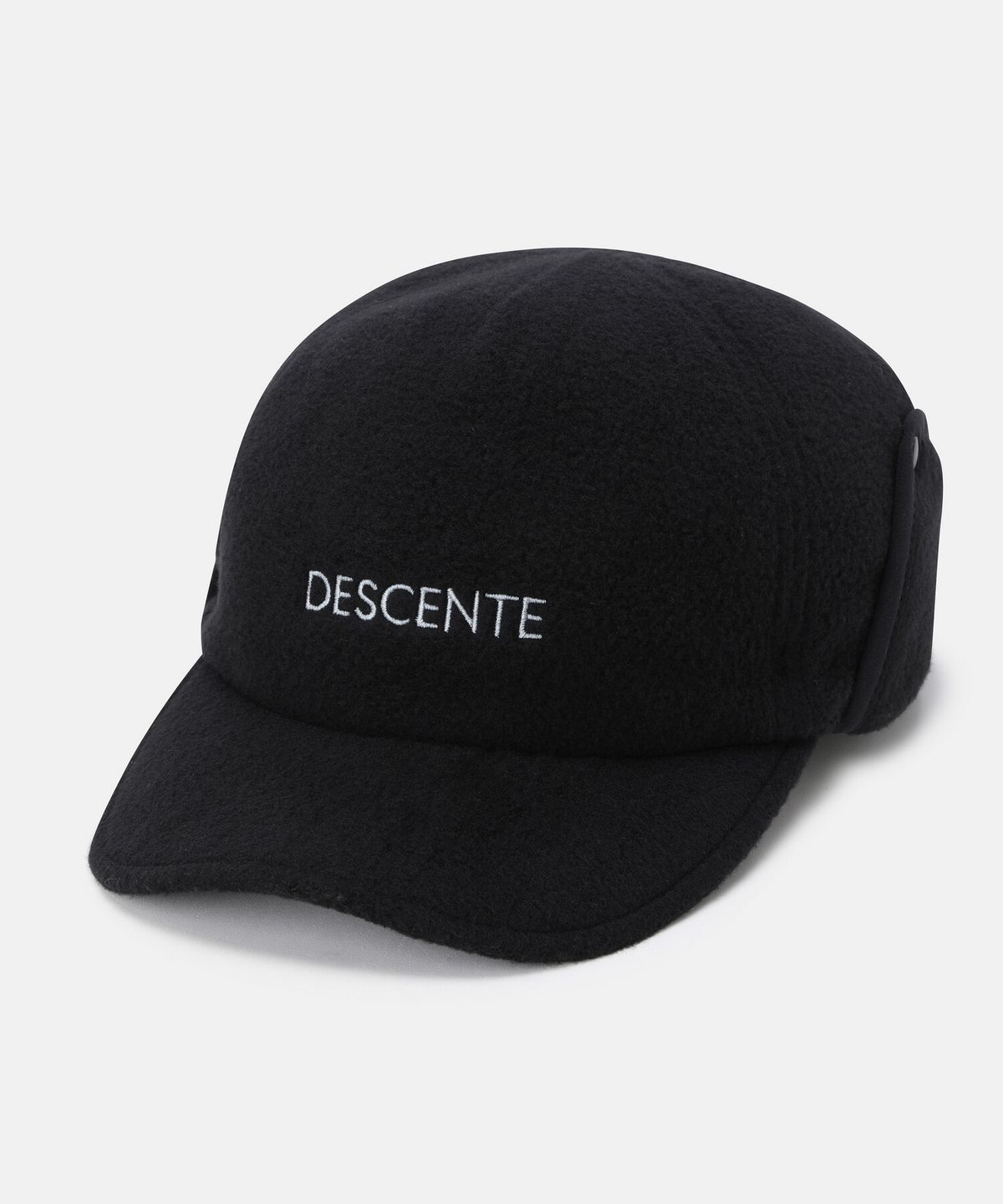 데상트(DESCENTE) 플리스 이어머프 볼캡 블랙 SR323UCP95