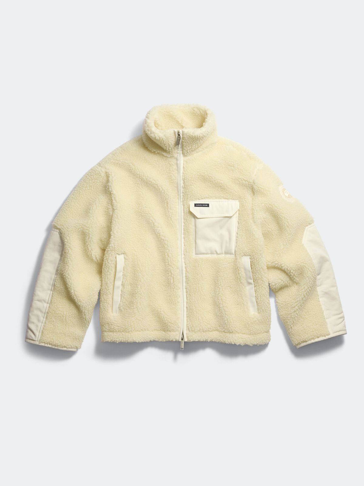 캐나다구스(CANADAGOOSE) 여성 소렌 풀 집 플리스(Cream)_Q266AWWT01CRB