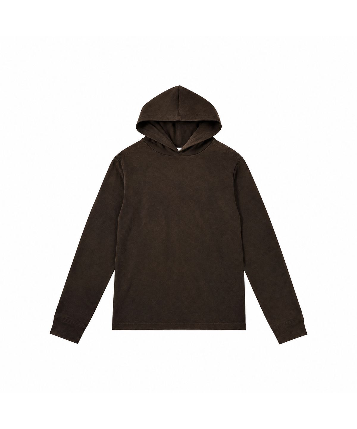 음양(EYC) Layered Hood T-shirt (Washed Black)