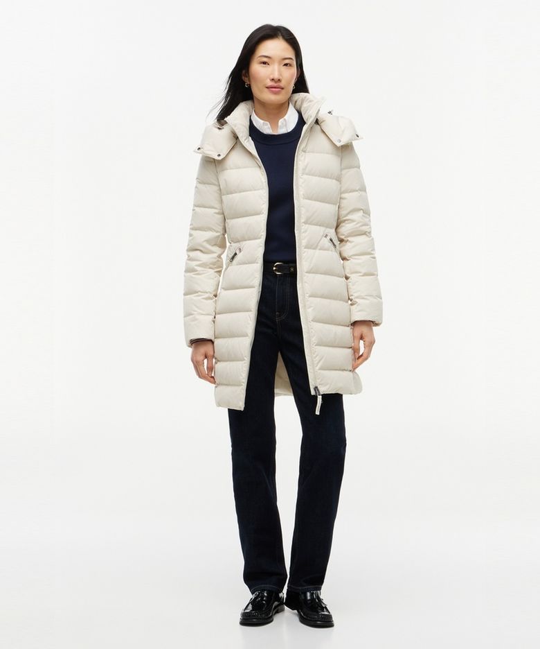 브랜디드 슬림 핏 코트 (T22G7QCT080WT1ACU)