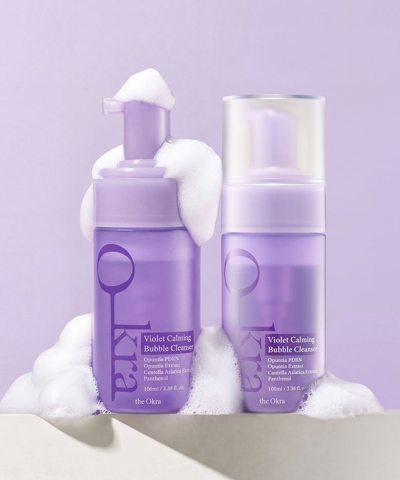 바이올렛 카밍 버블 클렌저 100ml 2개
