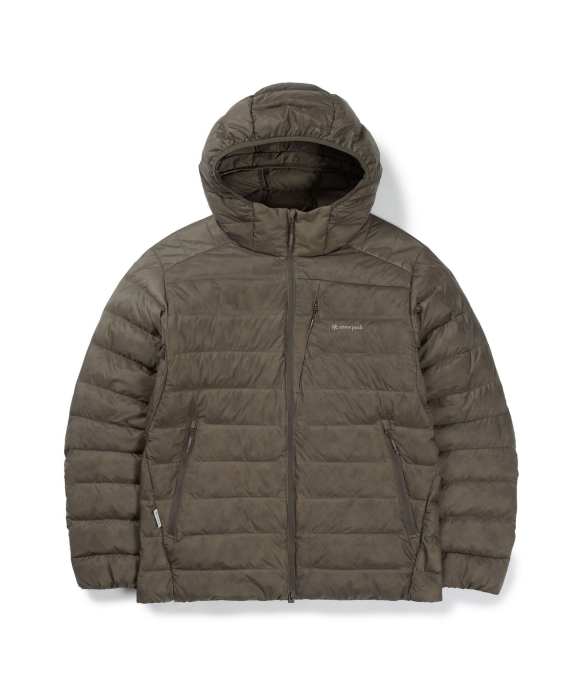 스노우피크 어패럴(SNOWPEAK APPAREL) 토레이 15D 에어태스틱 경량 다운 자켓 (S26WMTDJ24) Tan Gray