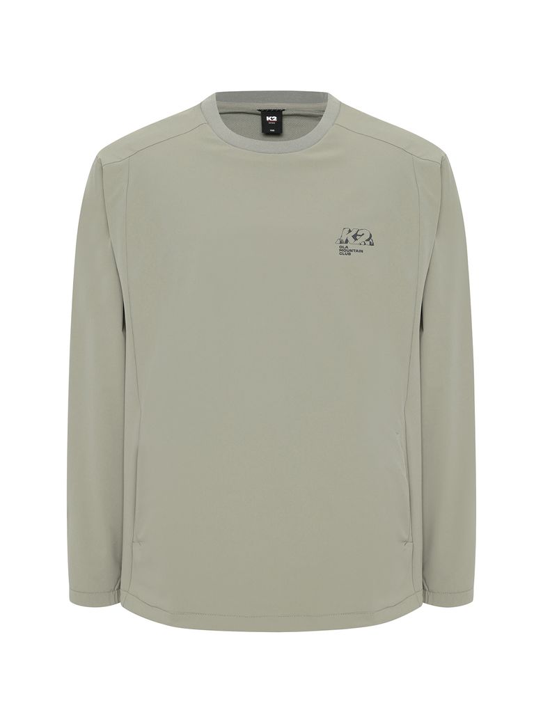 올라(OLA) 우븐 맨투맨_T/BEIGE_KMW26237HS