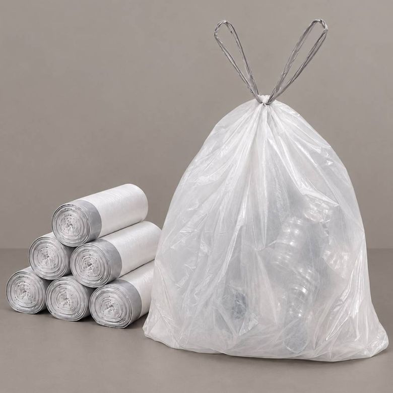 끈 달린 분리수거 비닐봉투 80L(71X86Cm) 40매