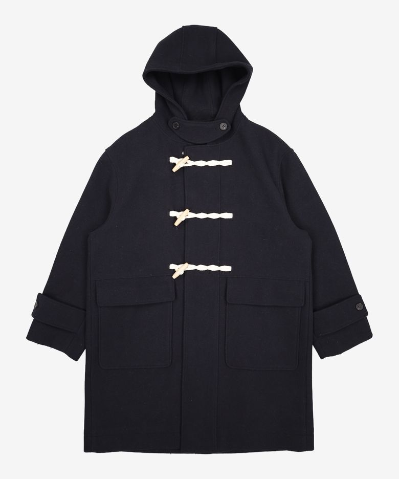 WOOL 더플 롱 코트 M