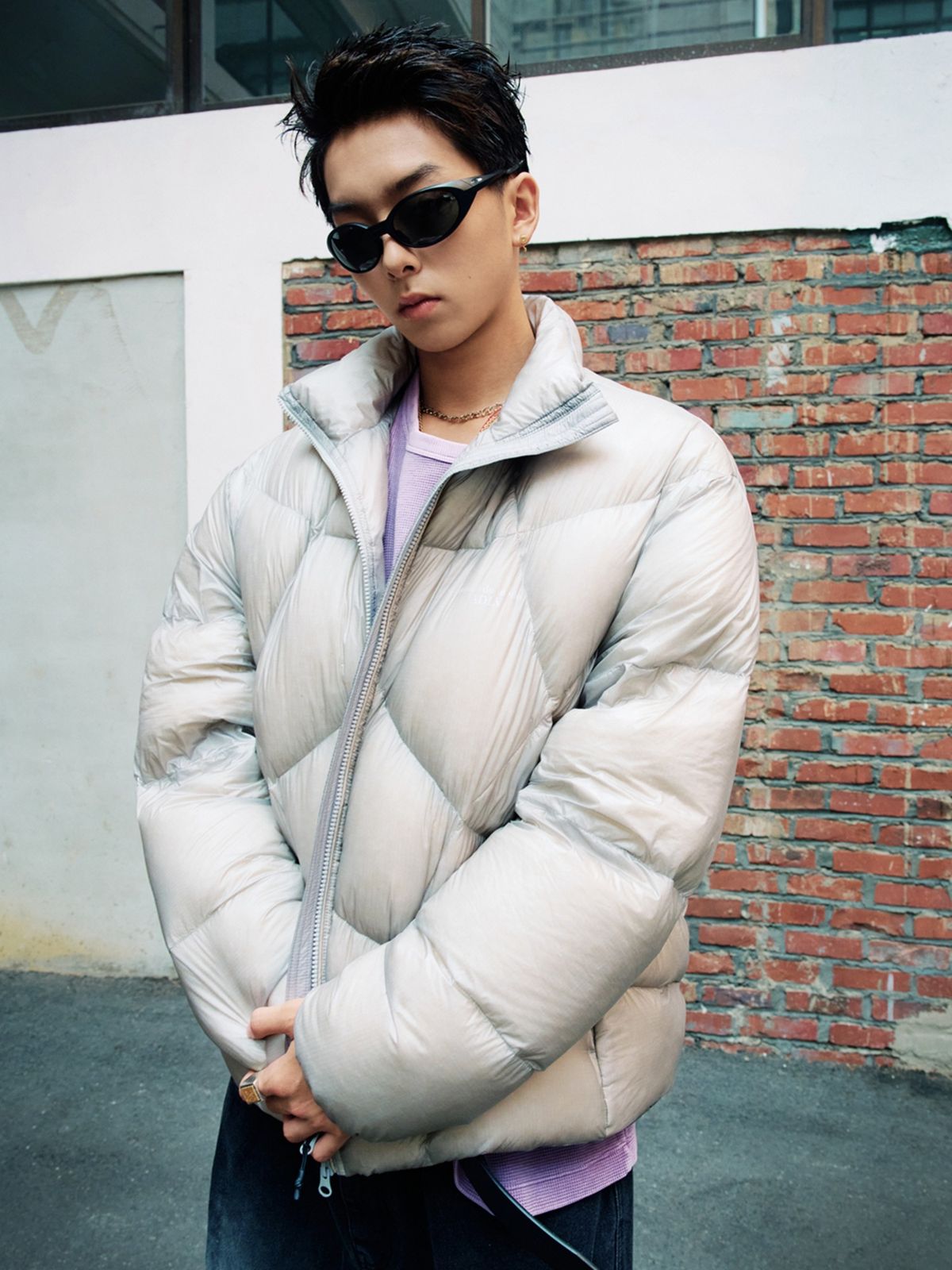 아크메드라비(ACME DE LA VIE) STANDARD FILL DUCK DOWN JACKET [GRAY]