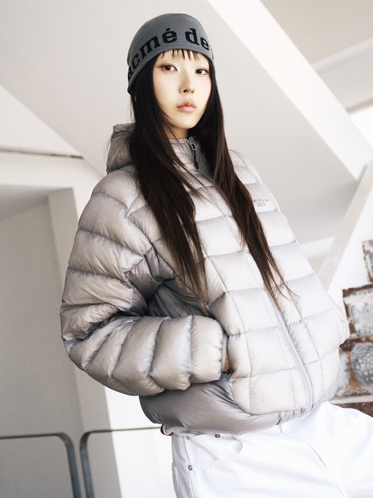 아크메드라비(ACME DE LA VIE) LIGHTWEIGHT DUCK DOWN JACKET [GRAY]