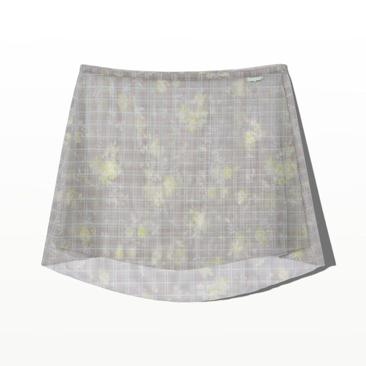 후포(HOOPOE) signature sheer ballet skirt_Dusty Mint