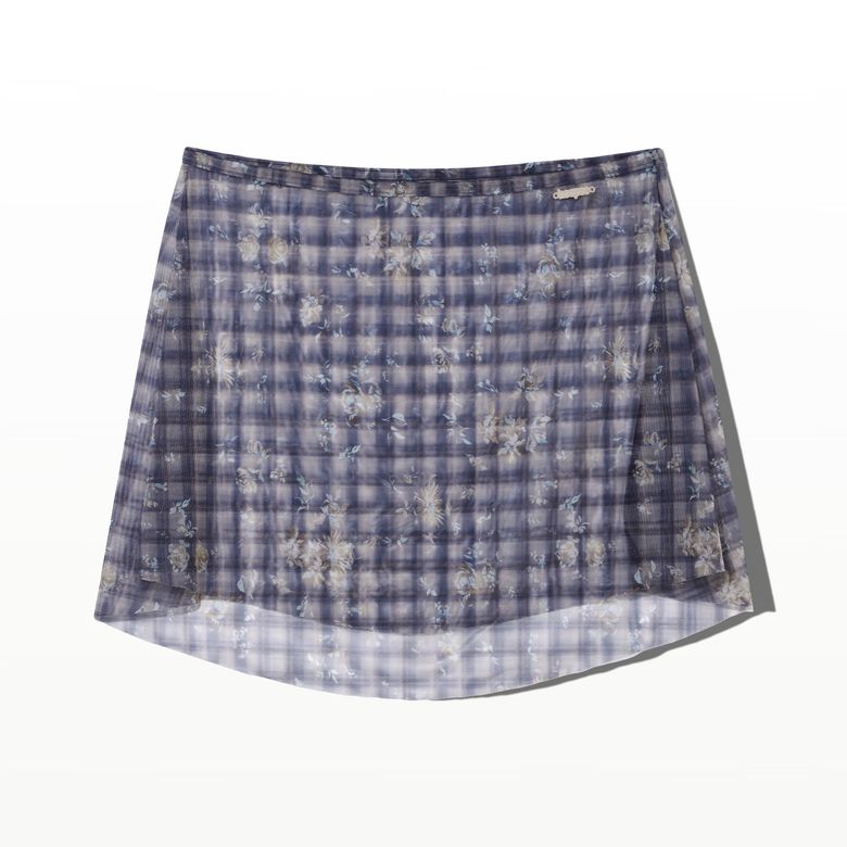signature sheer ballet skirt_Midnight navy