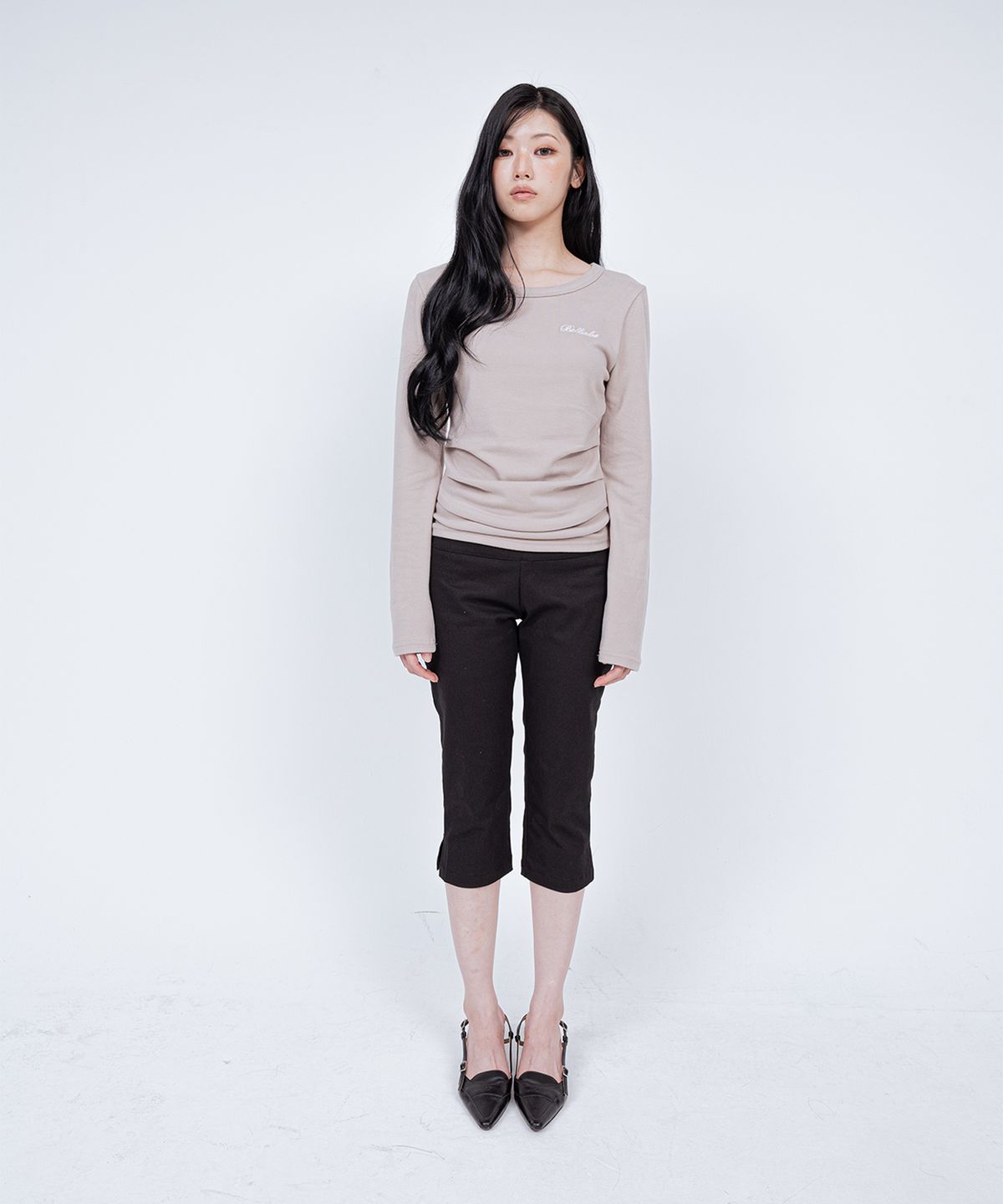 벨리아르(BELLIALEU) CELINE CAPRI PANTS BLACK