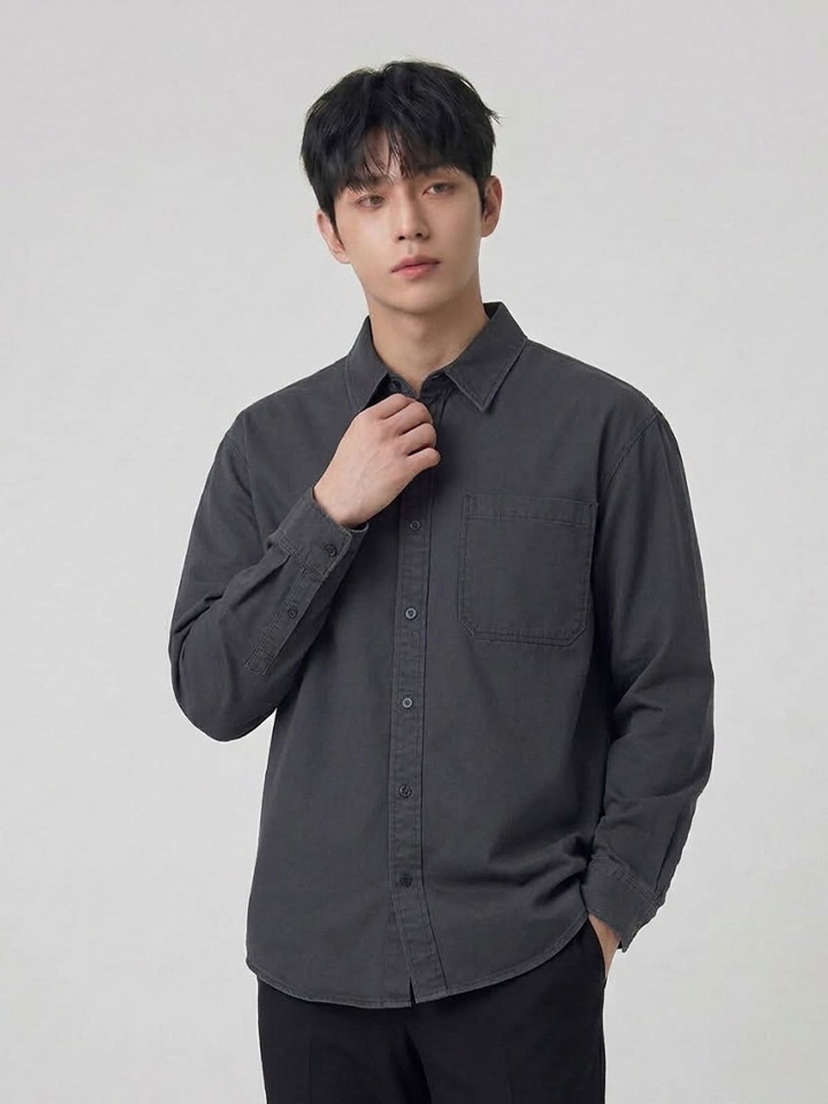 행텐(HANGTEN) 남성 워시드 루즈핏 셔츠_095(10590-020-803-69)