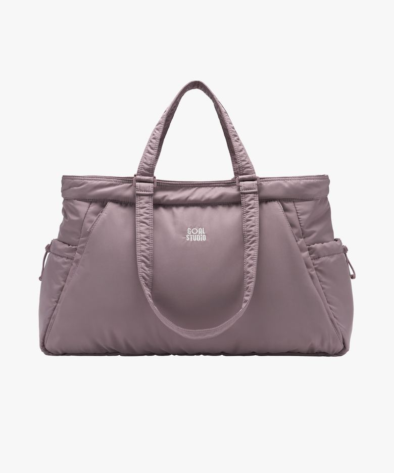 LIGHT TOTE BAG-BROWN