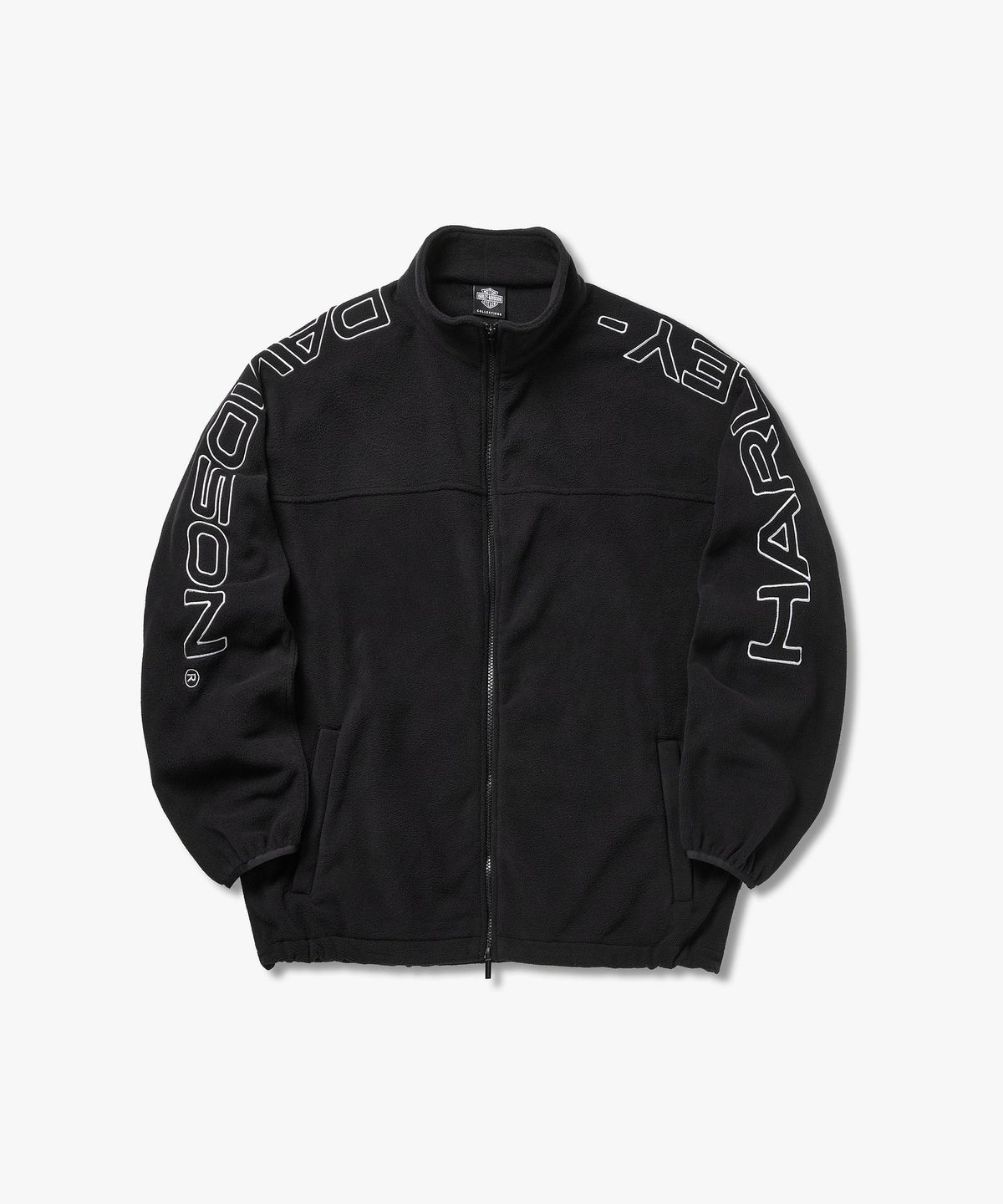 할리데이비슨 컬렉션스®(HARLEY-DAVIDSON COLLECTIONS®) 할리 모토 플리스 자켓 블랙 HH16309050
