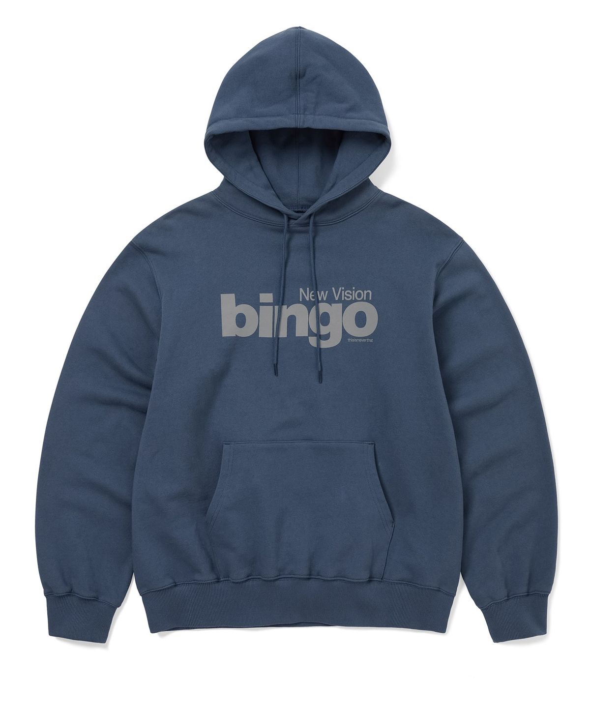디스이즈네버댓(THISISNEVERTHAT) N.V. bingo Hoodie Deep Water