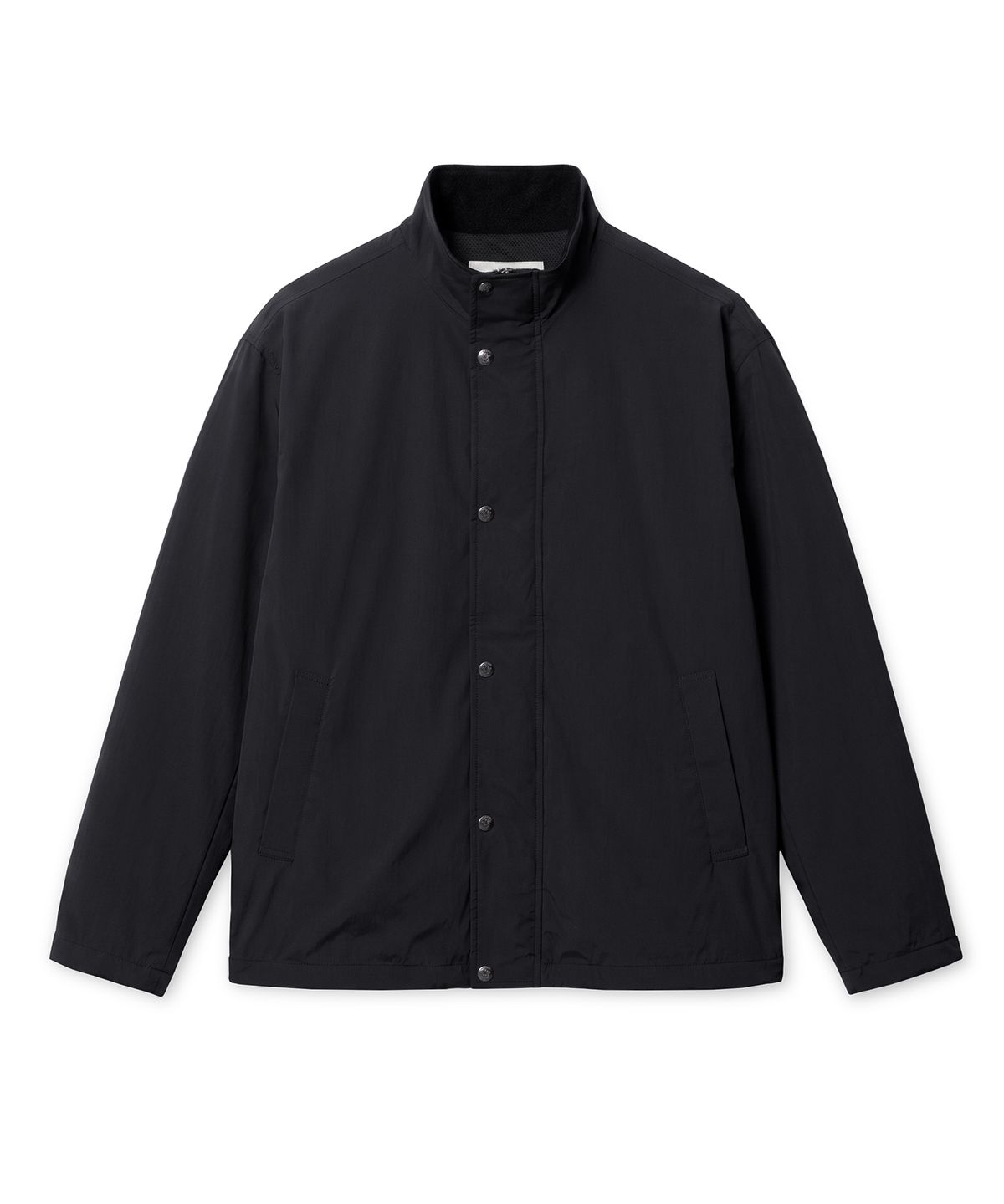 에든버러클럽(EDINBURGH CLUB) OCTA STAND COLLAR JUMPER (CHARCOAL)