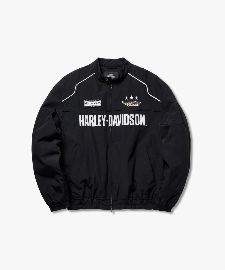 아이코닉 모토 자켓 블랙 HH16303004