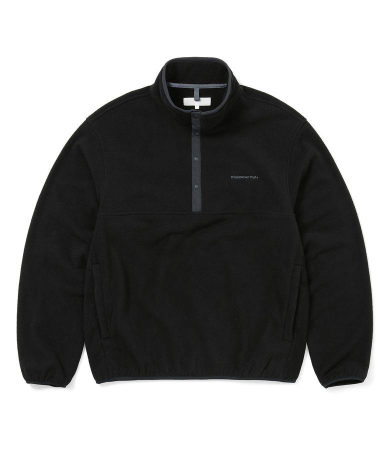 Fleece Pullover Black
