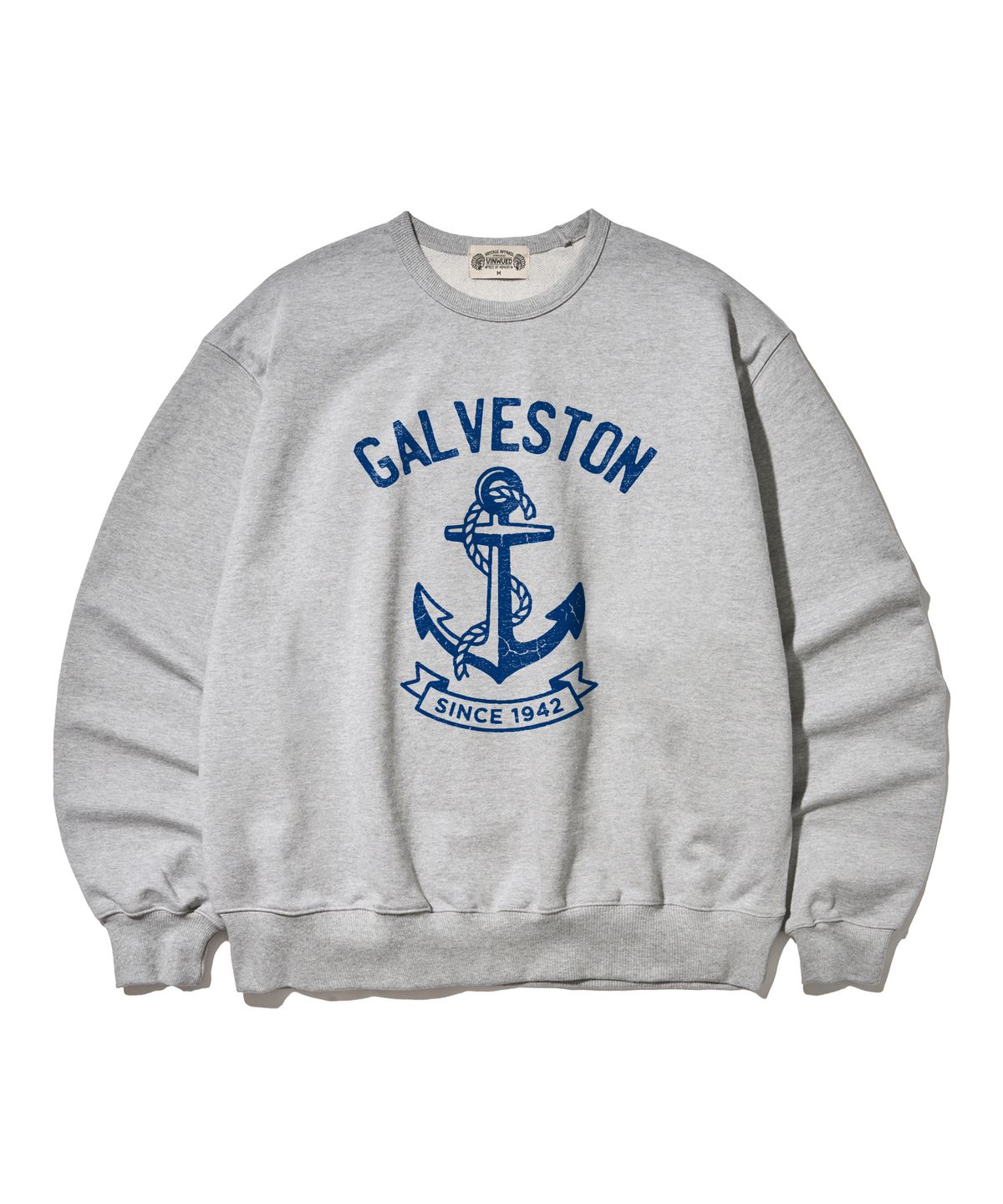 빈웨드(VINWUED) Galveston 1942 갤버스턴 빈티지 멜란지 헤비웨이트 스웻셔츠