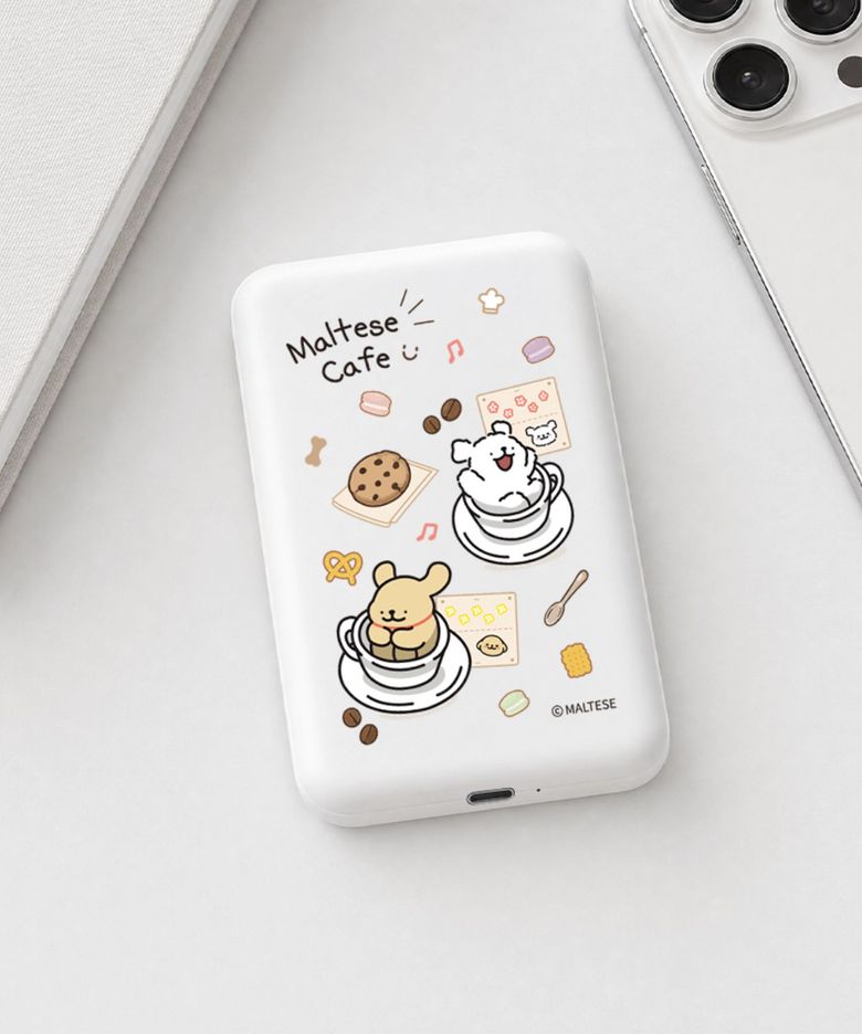 몰티즈 무선 고속충전 맥세이프 보조배터리 5000mAh 기내반입 가능