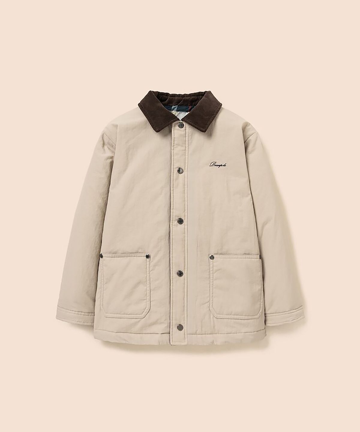 빈폴 키즈(BEANPOLE KIDS) 헌팅 패딩 점퍼  베이지 (BI6938U01A)