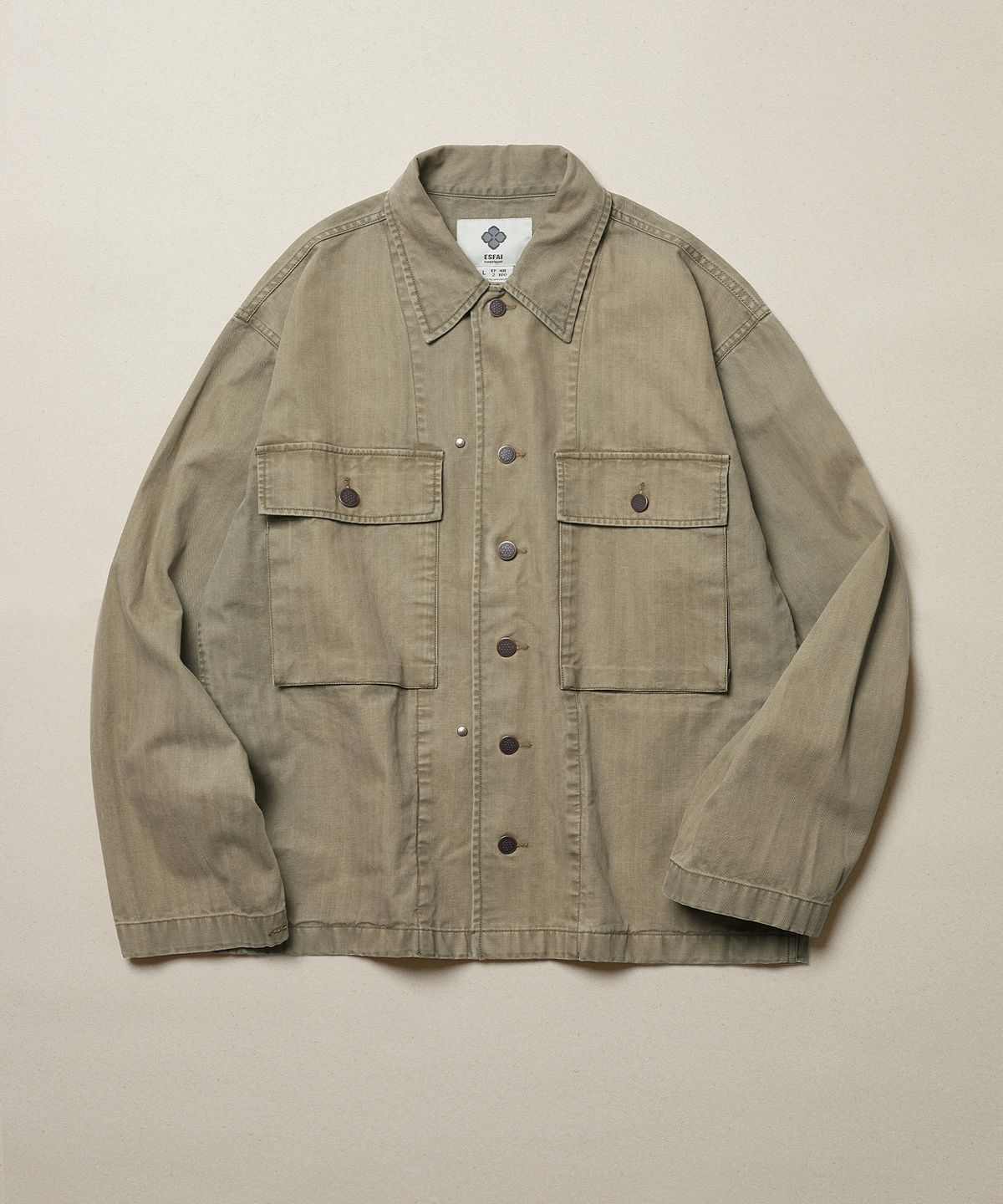 에스파이(ESFAI) M43 HBT JACKET (OLIVE)