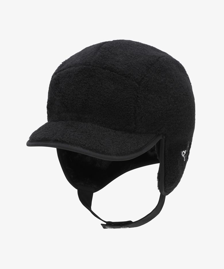 NE3CS52J 퍼피 플리스 이어머프 캡 BLACK