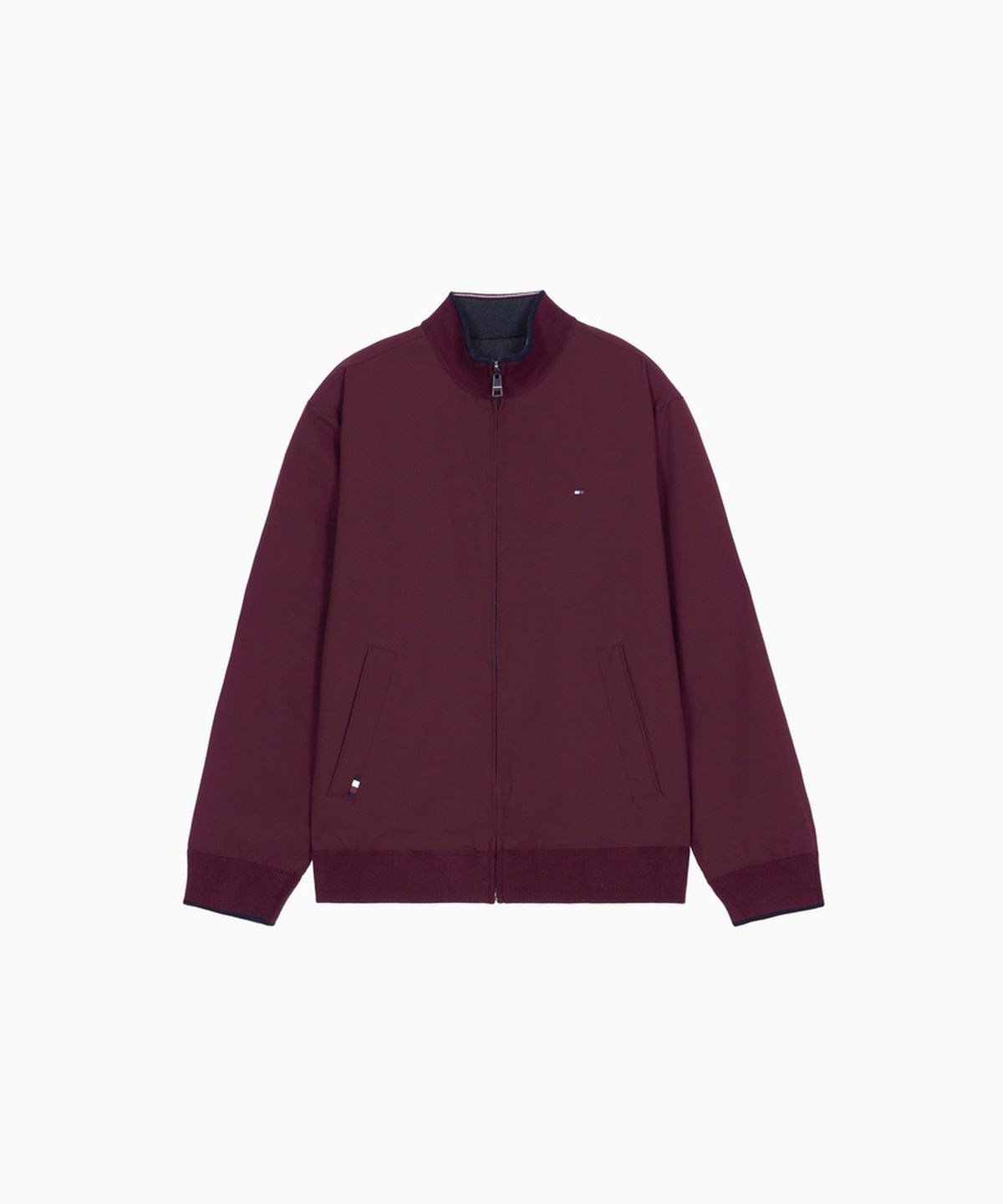 타미힐피거(TOMMY HILFIGER) 믹스 미디어 리버시블 집업 가디건 (T12G7KCD210MT1P92)