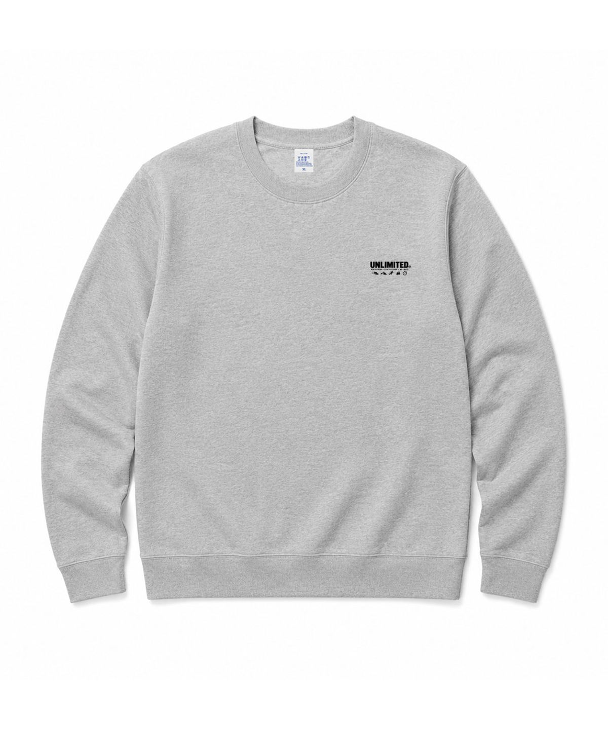 언리미트(UNLIMIT) EMOJI CREWNECK (U26DTTS65W)