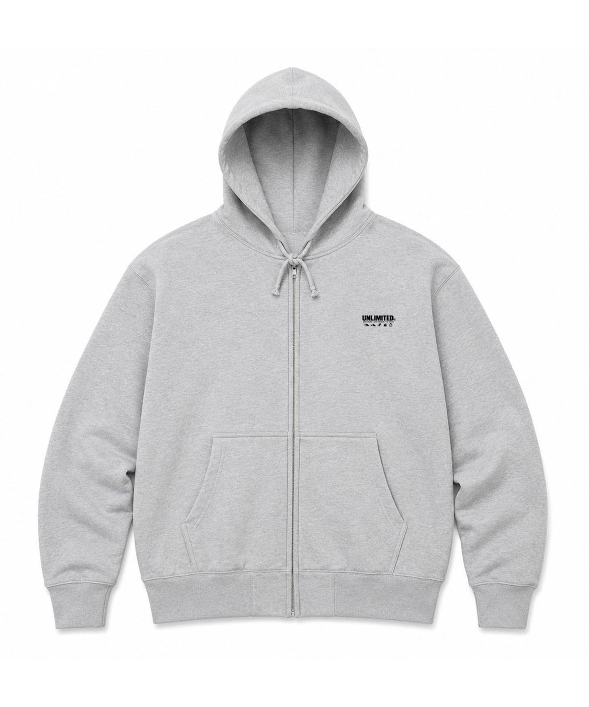 언리미트(UNLIMIT) EMOJI HOOD ZIPUP (U26DTJK68W)