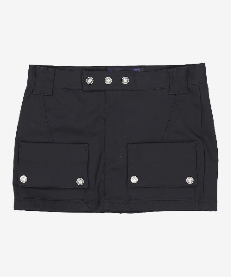 Op. 08 DIME CARGO MICRO SKIRT BLACK S