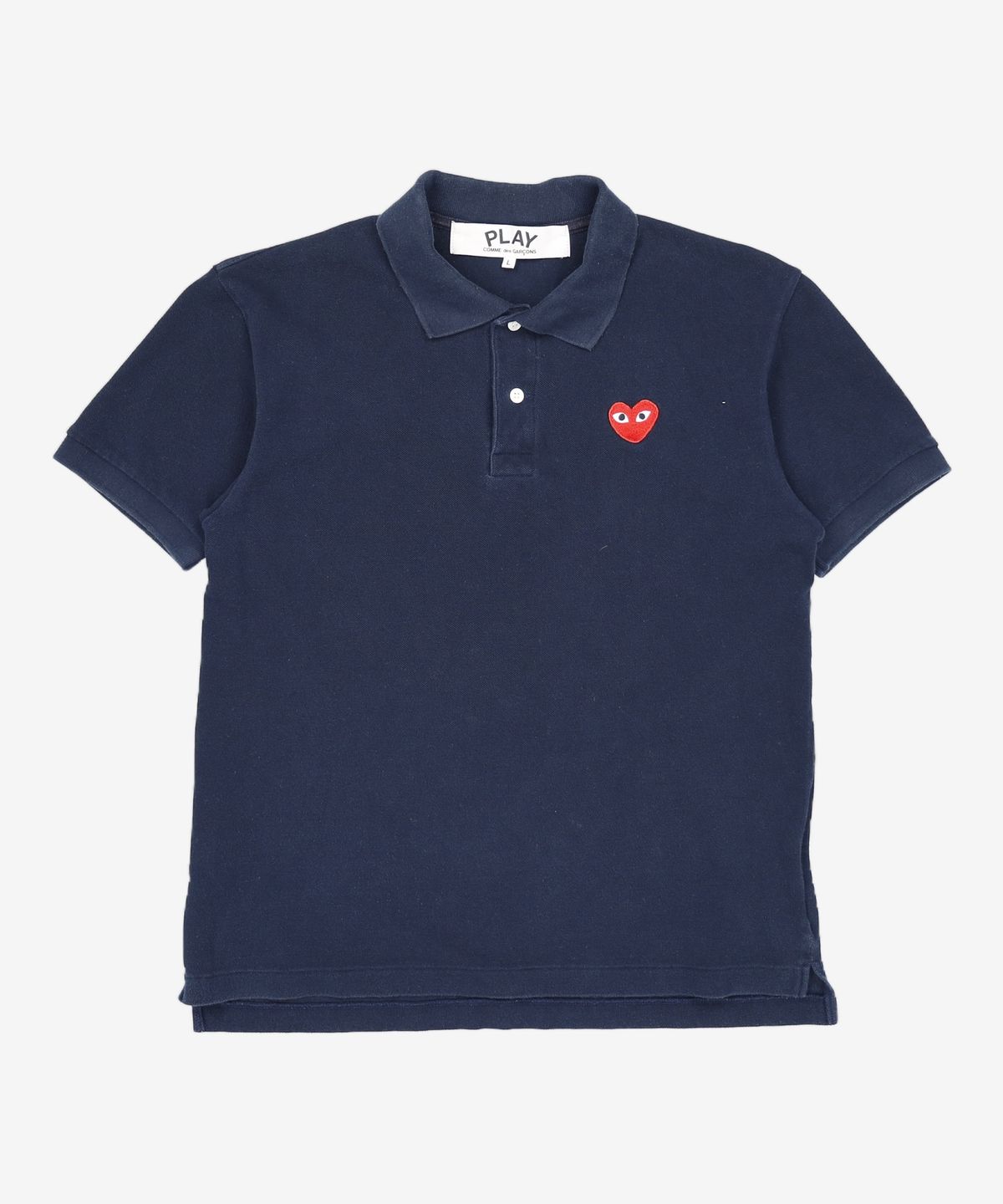 꼼데가르송 플레이(COMME DES GARCONS PLAY) 피케/카라 티셔츠 L