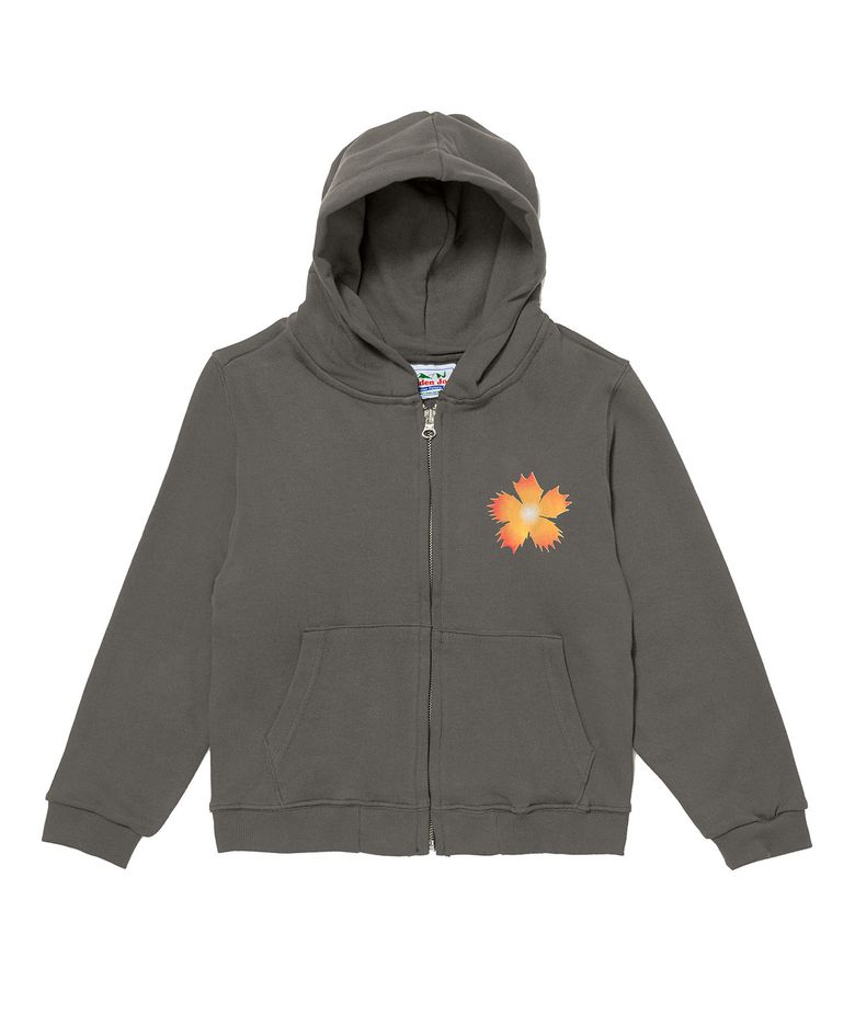 Charcoal Hoodie Full-Zip