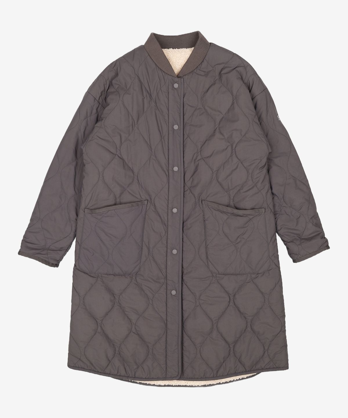 코오롱스포츠(KOLON SPORT) 여성 긴기장 리버시블 재킷 #키퍼 롱 리버시블 자켓 90